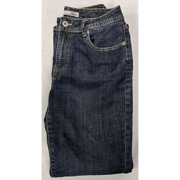 Chico's Women's Platinum Denim Quartz Jeans Blue Size 0 Short Straight Leg - Picture 6 of 16